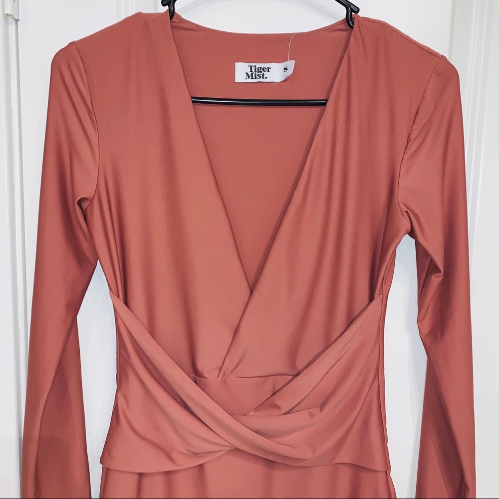 NWT Tiger Mist |  Over Under Dress Rose - Picture 4 of 9